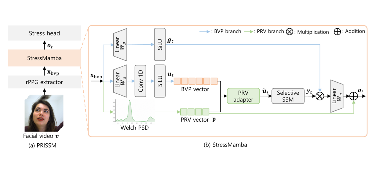 PRISSM architecture for non-contact stress estimation